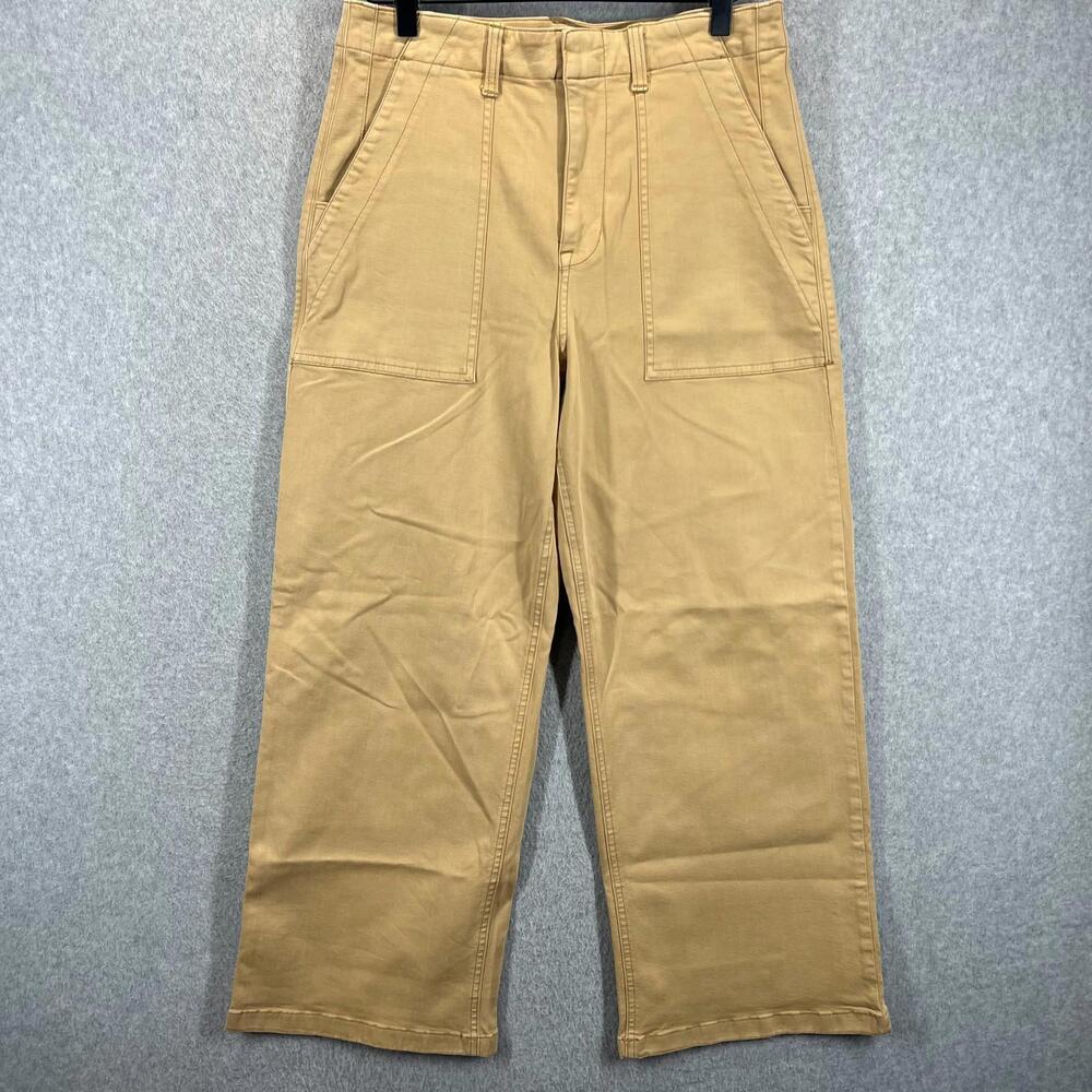 Pistola Nicole Wide Leg High Rise BeigePants Womens 27 workwear boho